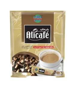 قهوه فوری علی کافه با طعم جینسینگ Alicafe