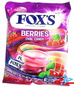 آبنبات فوکس مدل Berries بسته 125 گرمی
