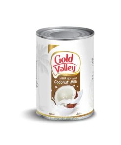 شیر نارگیل  بدون شکر 400 میل گلد ولی gold valley موجود یک عدد در انبار