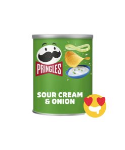 چیپس پرینگلز خامه ترش و پیاز مینی PRINGLES