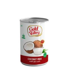 شیر نارگیل  بدون شکر 400 میل گلد ولی gold valley.