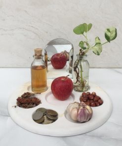 یشفاب هفت سین با سنگ مصنوعی _ طرح دایره