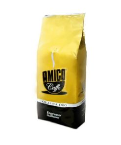 دانه قهوه آمیکو اورو طلایی ۱ کیلویی AMICO ORO