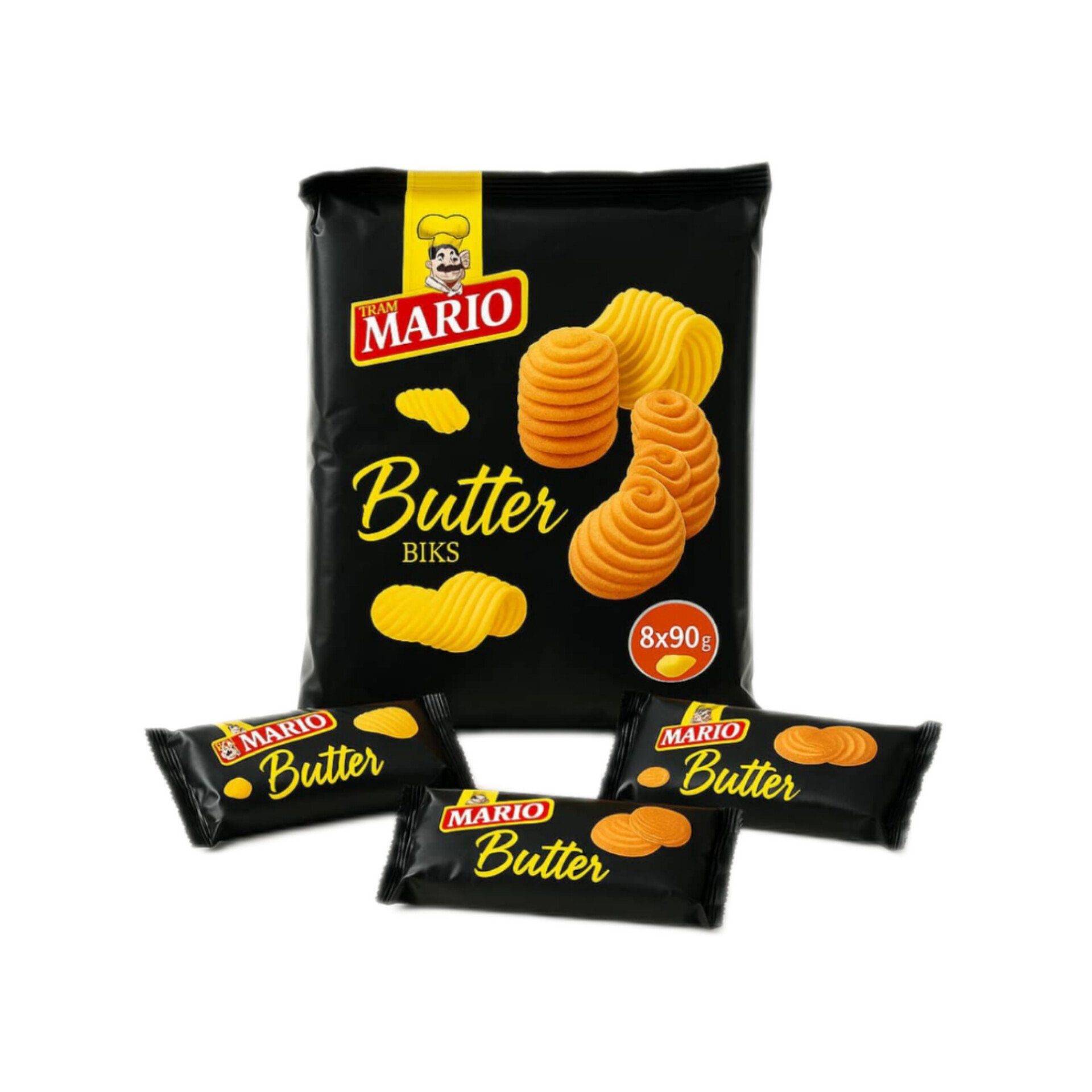 بیسکویت کره ماریو _ Mario Butter Biks